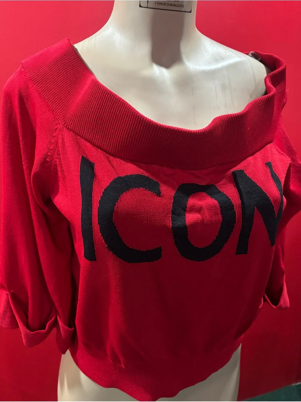 New York & Company Gabrielle Union Red Sweater